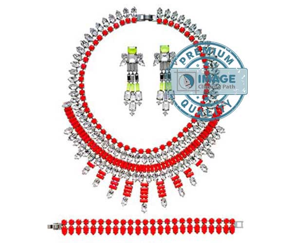 Jewelry clipping path after portfolio image clipping path