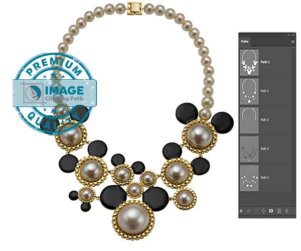 jewelry multi clipping path services after by image clipping path