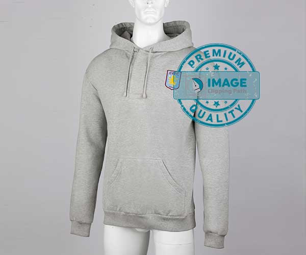 men hoodie jacket ghost mannequin service before editing portfolio for image clipping path