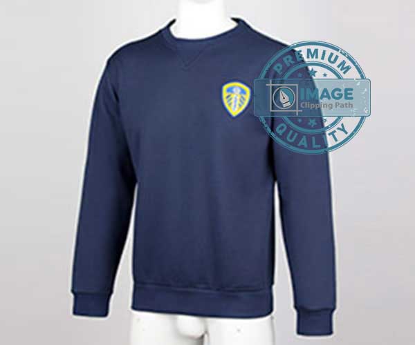 men sweater ghost mannequin service before editing portfolio for image clipping path