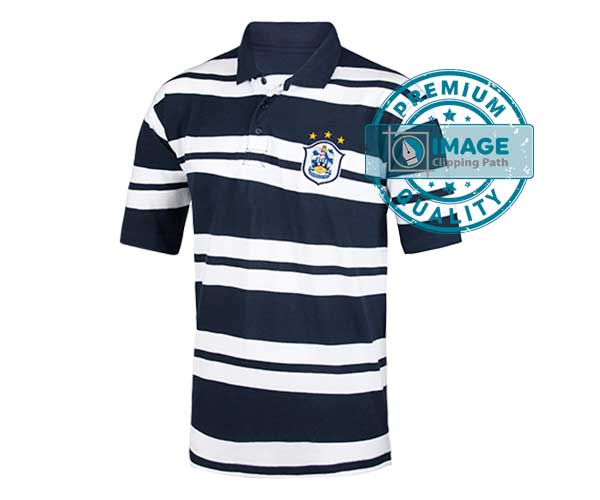 polo t-shirt ghost mannequin service after editing portfolio image clipping path