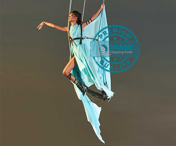 women dress color change service before portfolio for image clipping path